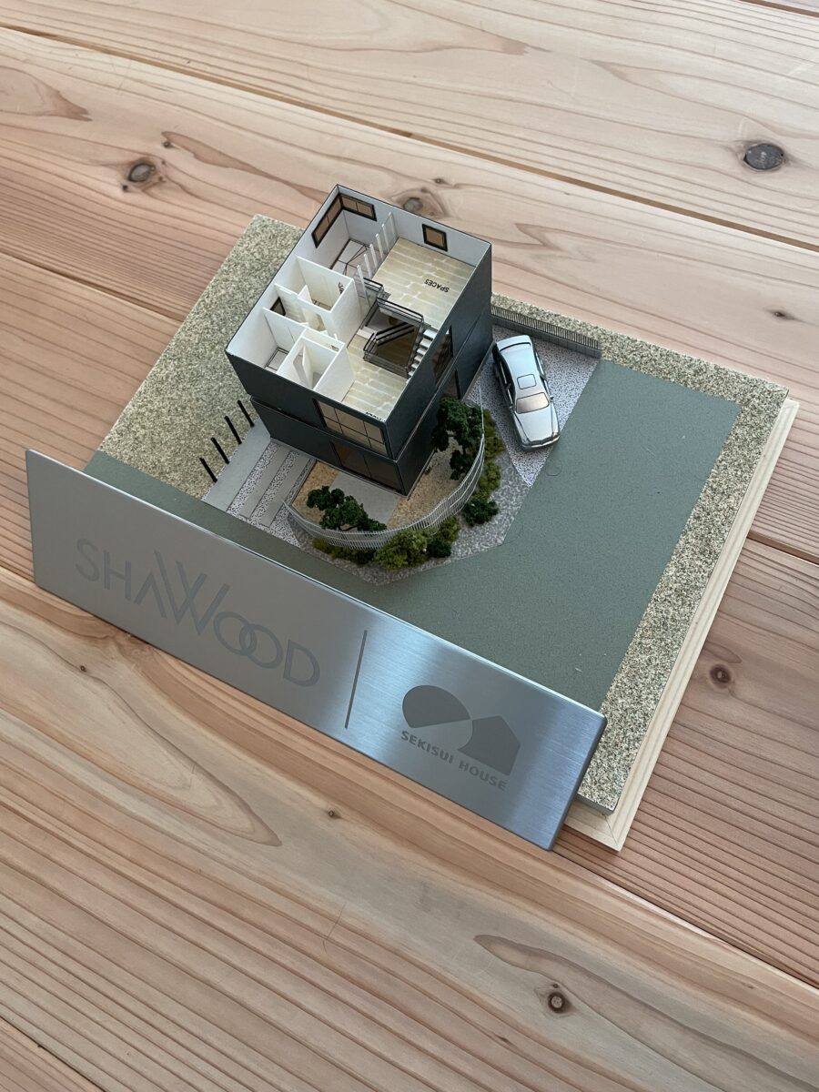 1/100住宅模型（屋根なし）
